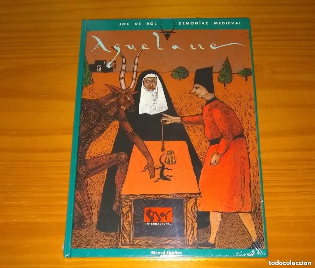 Juegos antiguos: AQUELARRE JOC JUEGO DE ROL DEMON&Iacute;AC DEMON&Iacute;ACO MEDIEVAL MANUAL B&Aacute;SICO EN CATAL&Aacute;N PRECINTADO