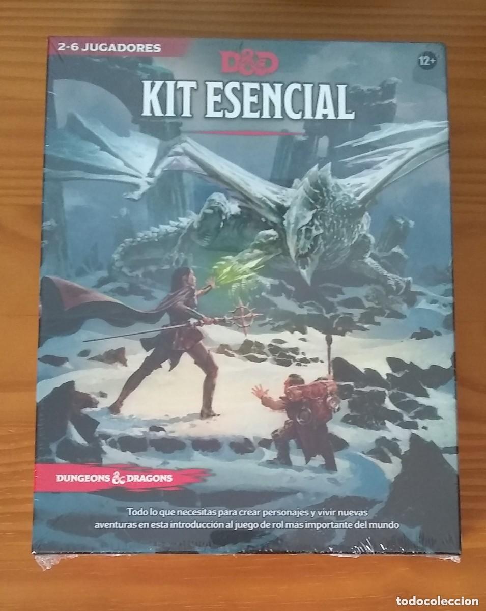 Juegos antiguos: KIT ESENCIAL DUNGEONS & AND DRAGONS JUEGO DE ROL EL DRAG&Oacute;N DEL PICO AGUJAHELADA PRECINTADO