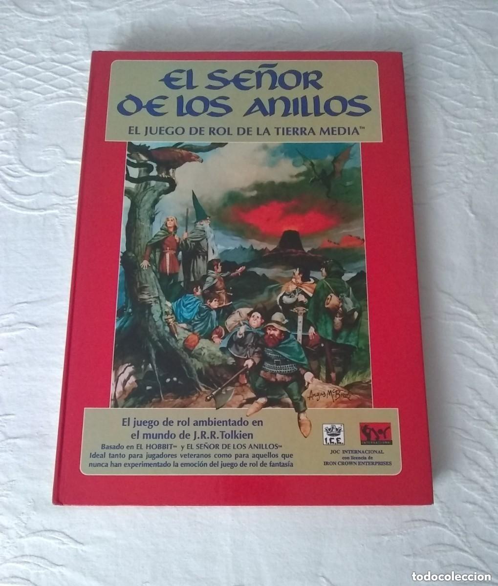 Juegos antiguos: EL SE&Ntilde;OR DE LOS ANILLOS EL JUEGO DE ROL DE LA TIERRA MEDIA MANUAL B&Aacute;SICO JOC PRIMERA EDICI&Oacute;N 1989