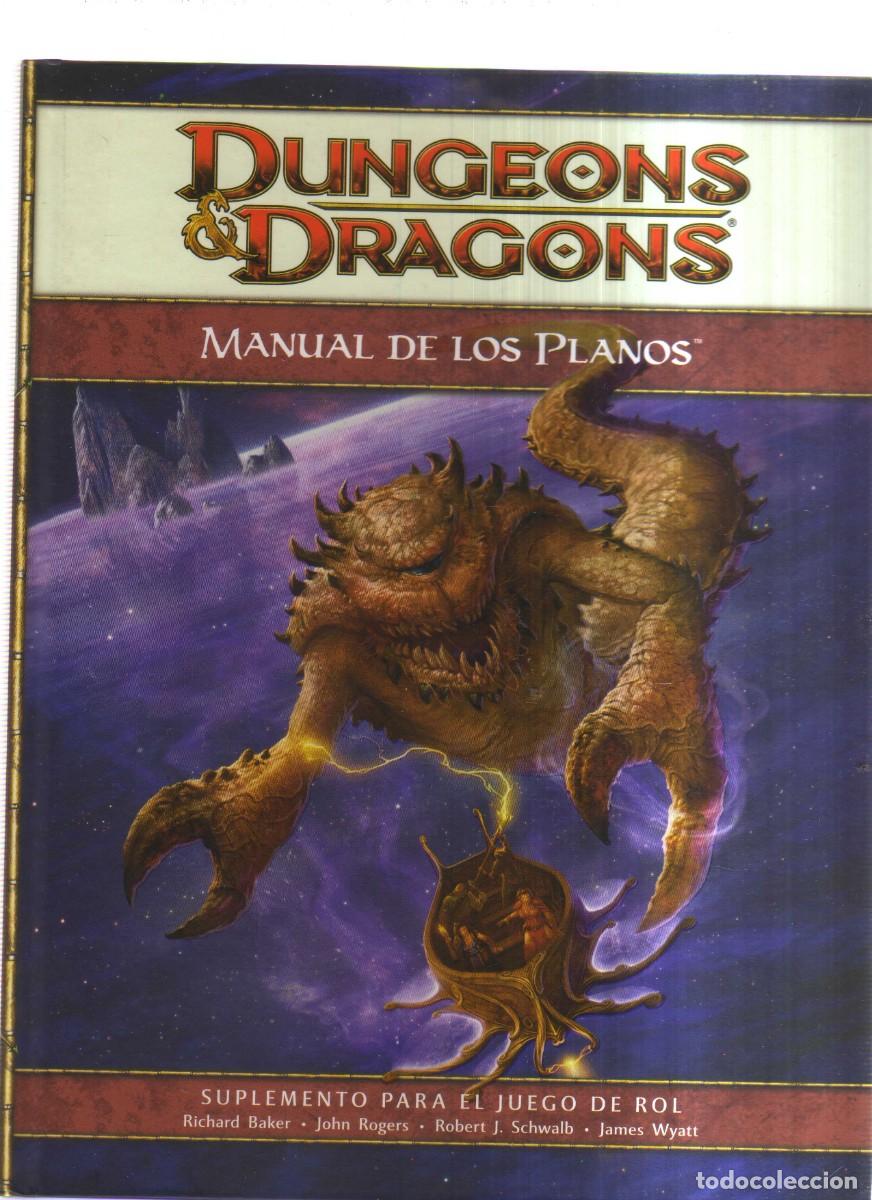 Juegos antiguos: MANUAL DE LOS PLANOS DUNGEONS DRAGON SUPLEMETO PARA EL JUEGO DE ROL