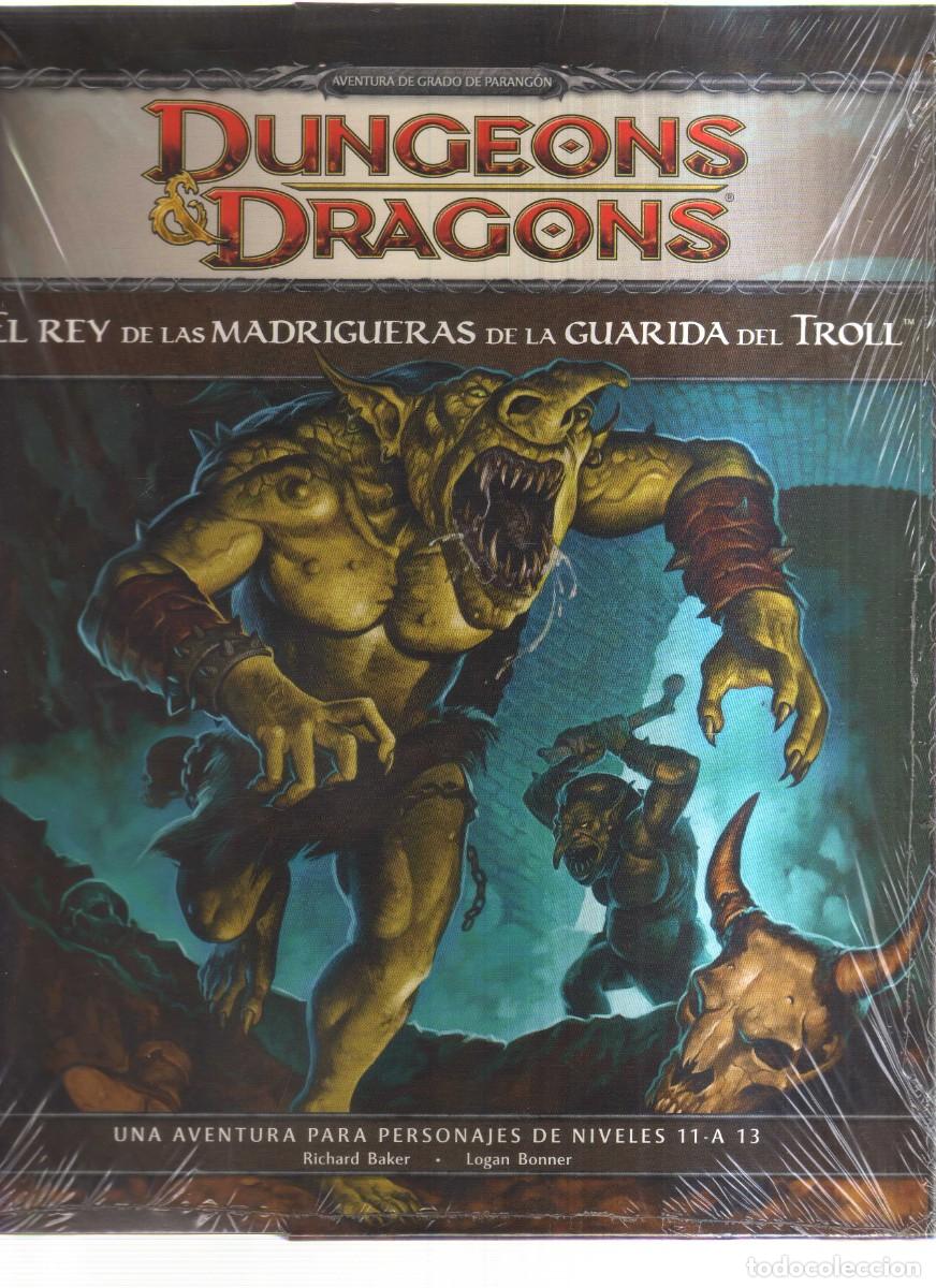 Juegos antiguos: EL REY DE LAS MADRIGUERAS DE LA GUARDIA DEL TROLL DUNGEONS DRAGONS