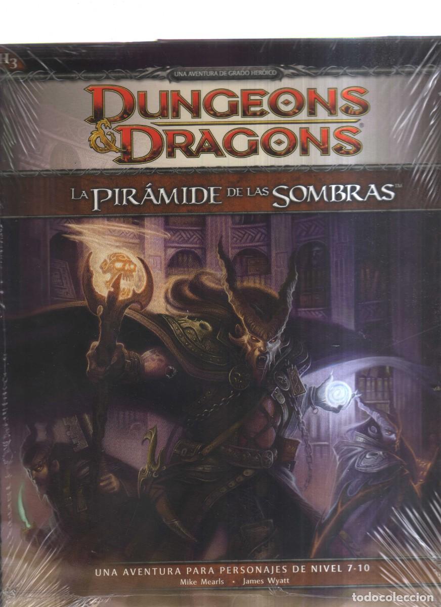 Juegos antiguos: LA PIRAMIDE DE LAS SOMBRAS DUNGEONS DREAGONS