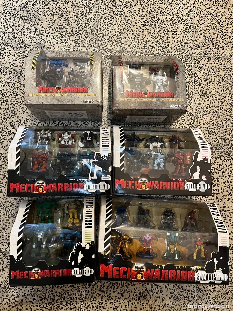 Juegos antiguos: LOTE 6 MECHWARRIOR MECH WARRIRO - KREATEN