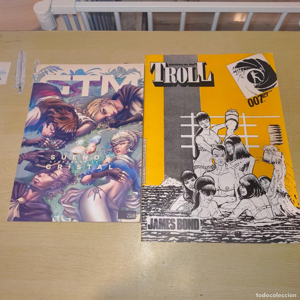Juegos antiguos: Lote 2 revistas: GTM n&ordm;62 + Troll n&ordm;13