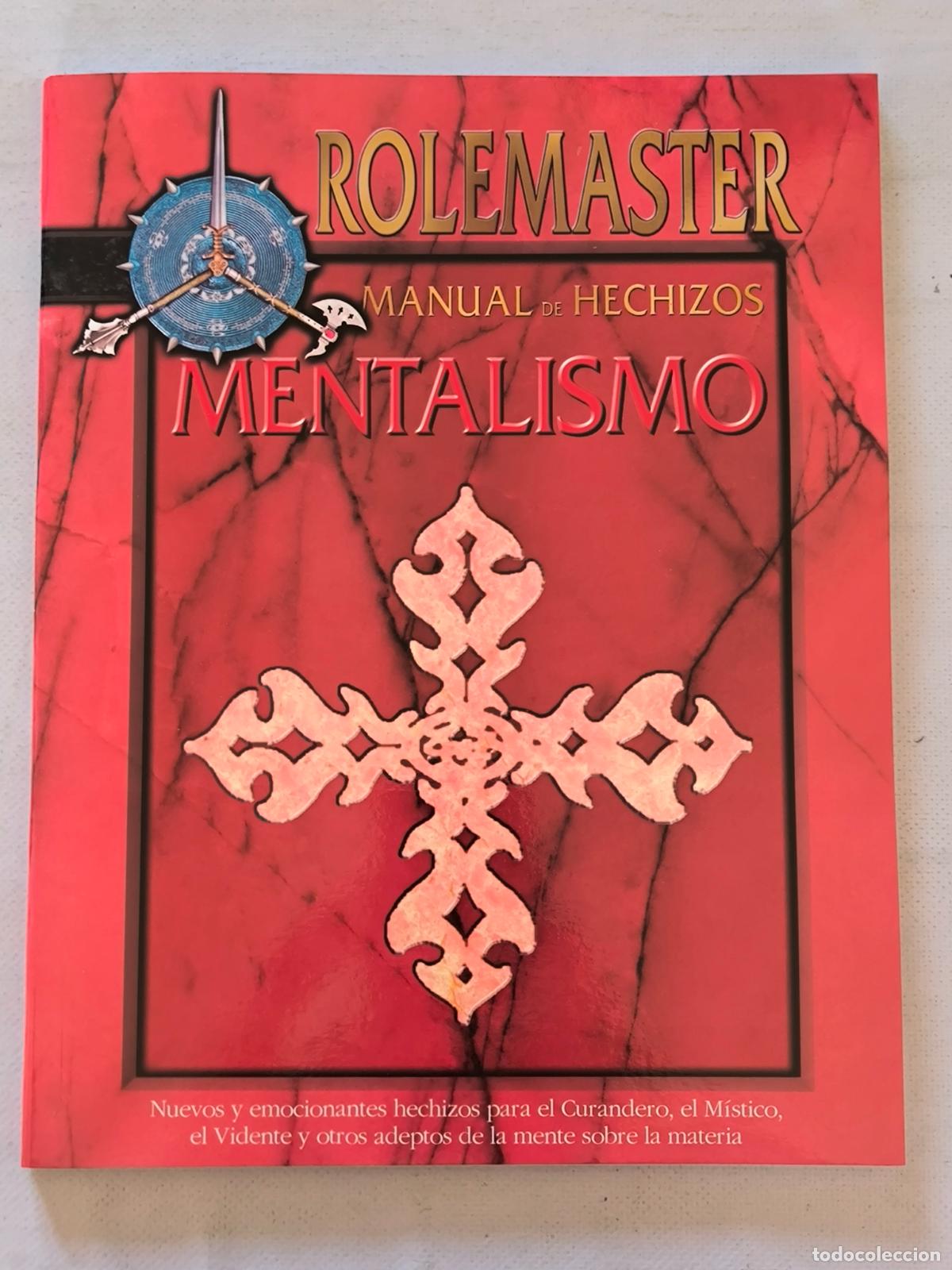 Juegos antiguos: ROLEMASTER MANUAL DE HECHIZOS - MENTALISMO - LFRM007 - JUEGO DE ROL - LA FACTORIA DE IDEAS (ID*)