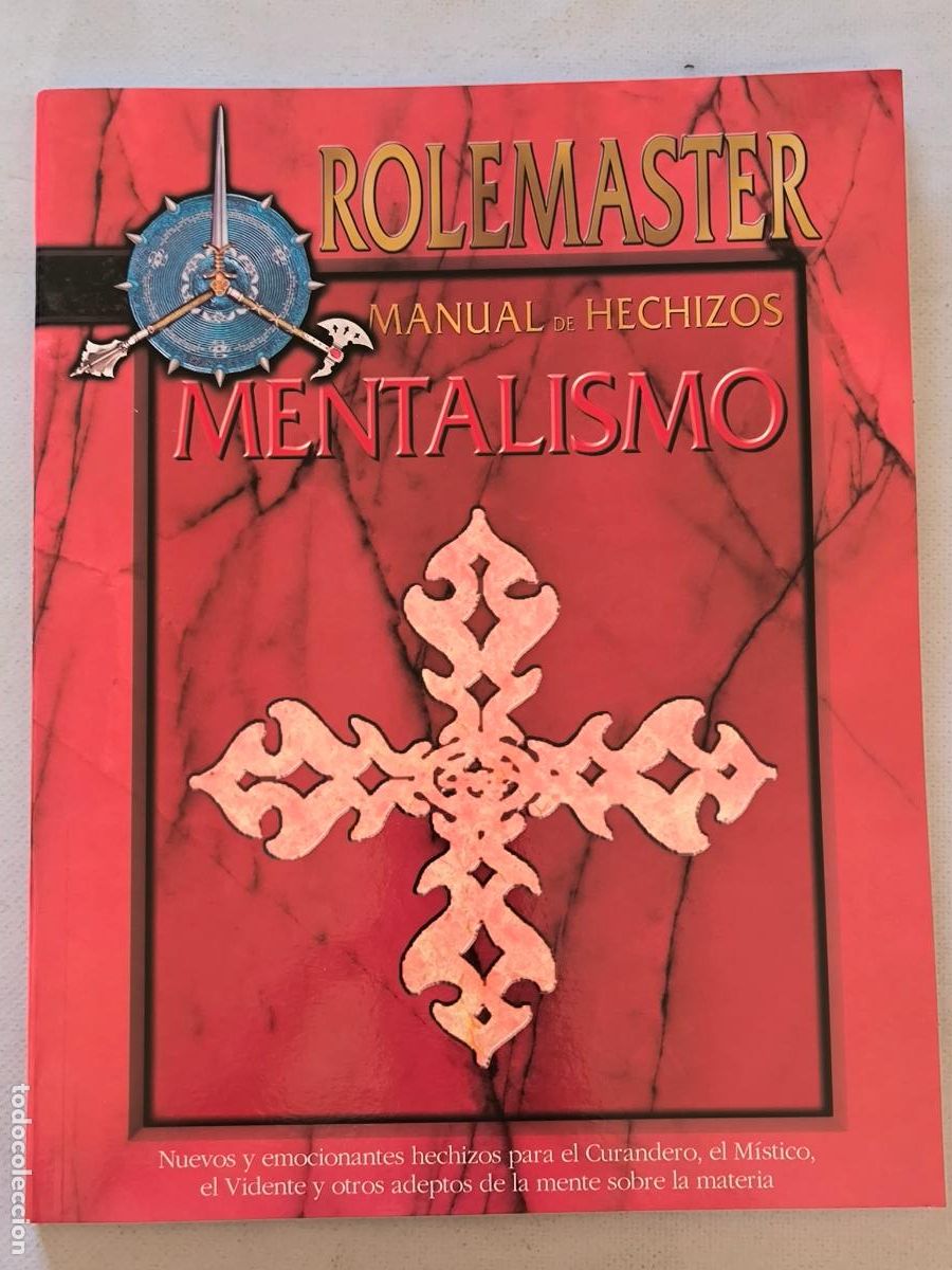 Juegos antiguos: ROLEMASTER MANUAL DE HECHIZOS - MENTALISMO - LFRM007 - JUEGO DE ROL - LA FACTORIA DE IDEAS (GZ)
