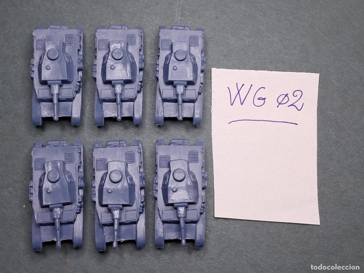 Juegos antiguos: 6 tanques alem&aacute;n (pl&aacute;stico 3,5x1,5cm), WarGame: Memoir'44, DaysOfWonder