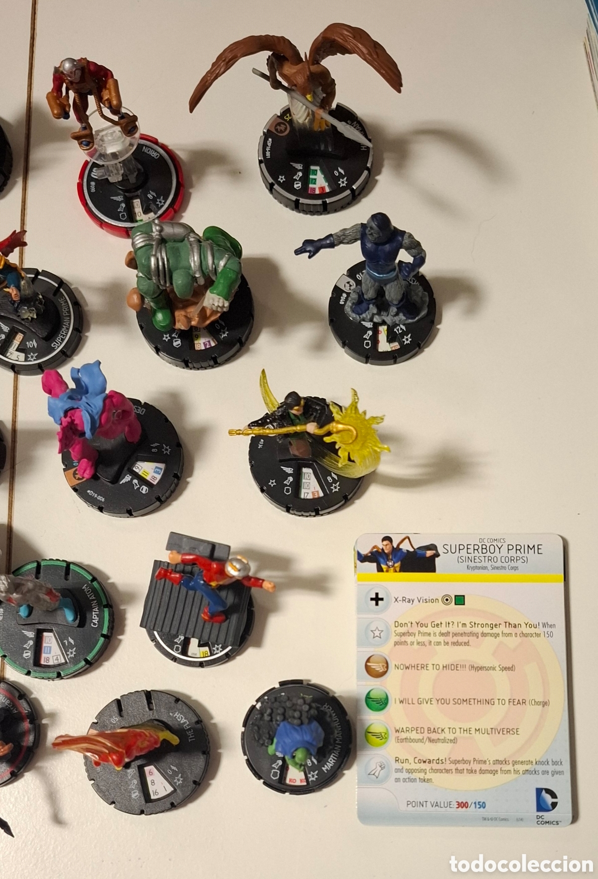 Juegos antiguos: Heroclix lote universo DC comics - Foto 2