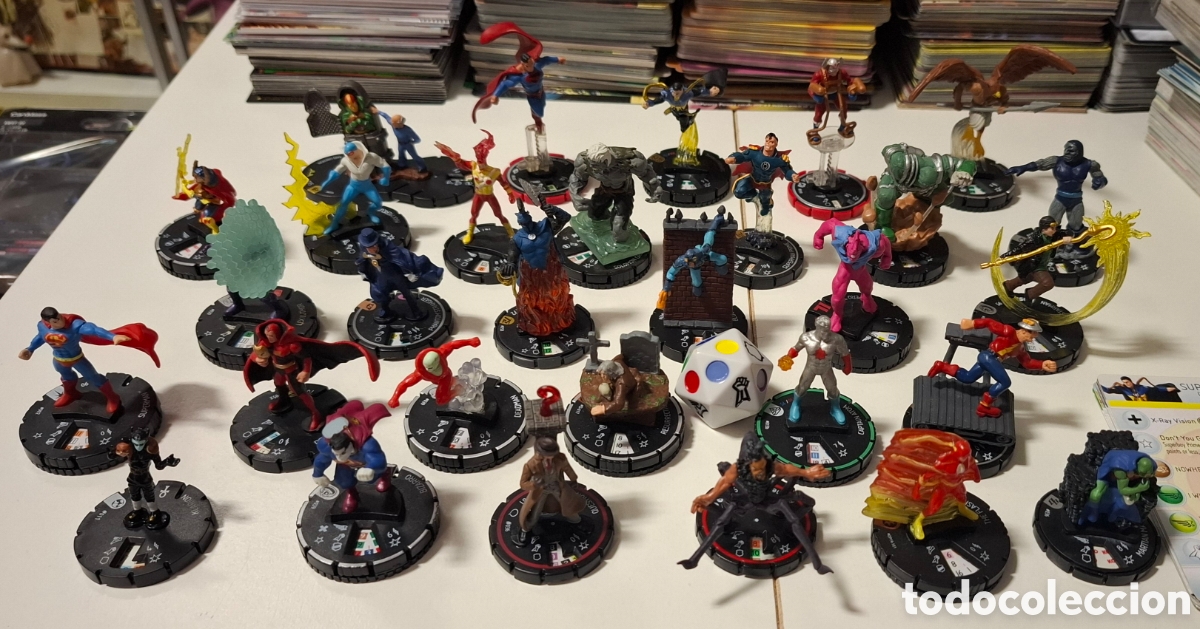 Juegos antiguos: Heroclix lote universo DC comics - Foto 6