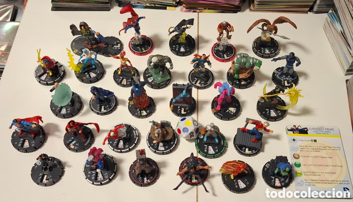 Juegos antiguos: Heroclix lote universo DC comics - Foto 7