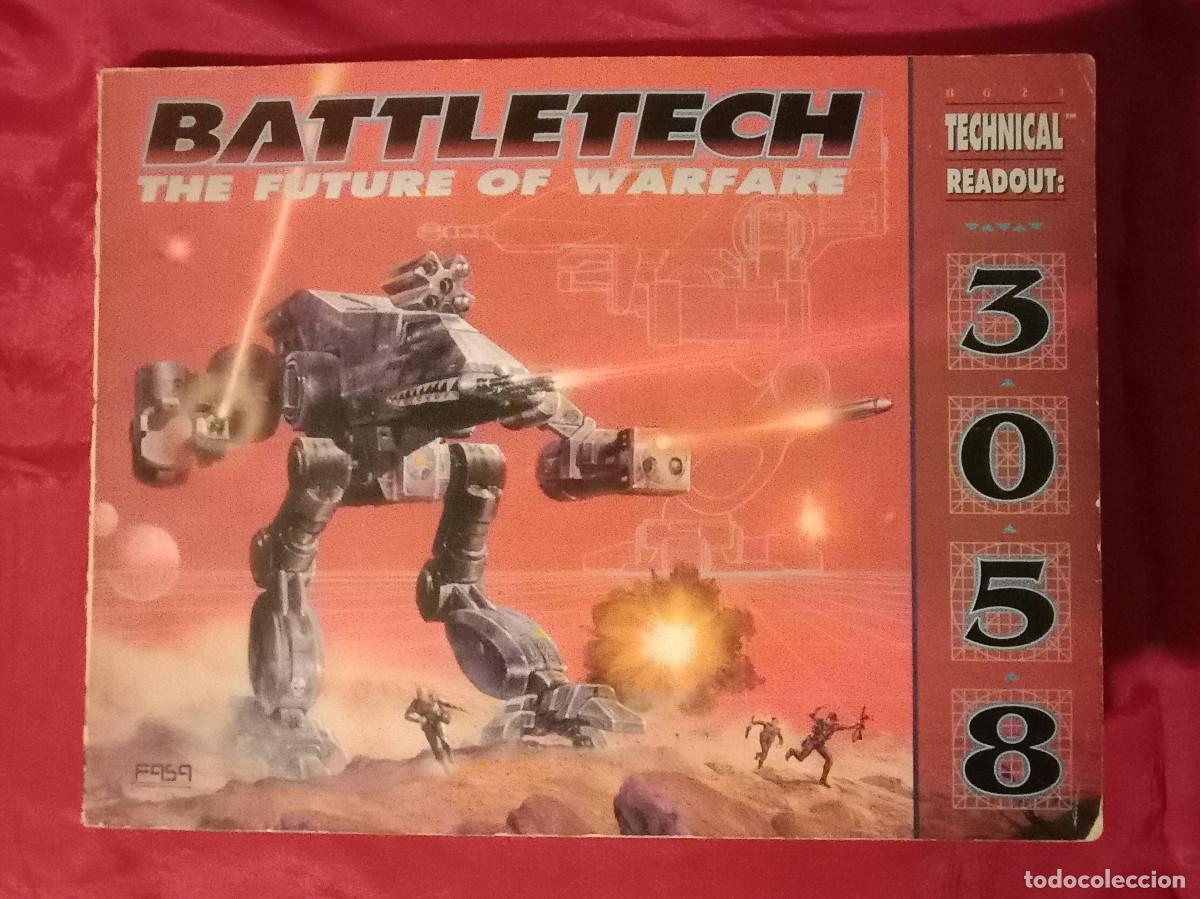 Juegos antiguos: BATTLETECH - The Future Of Warfare - Technical Readout: 3058 - Fasa Corporation. 1995