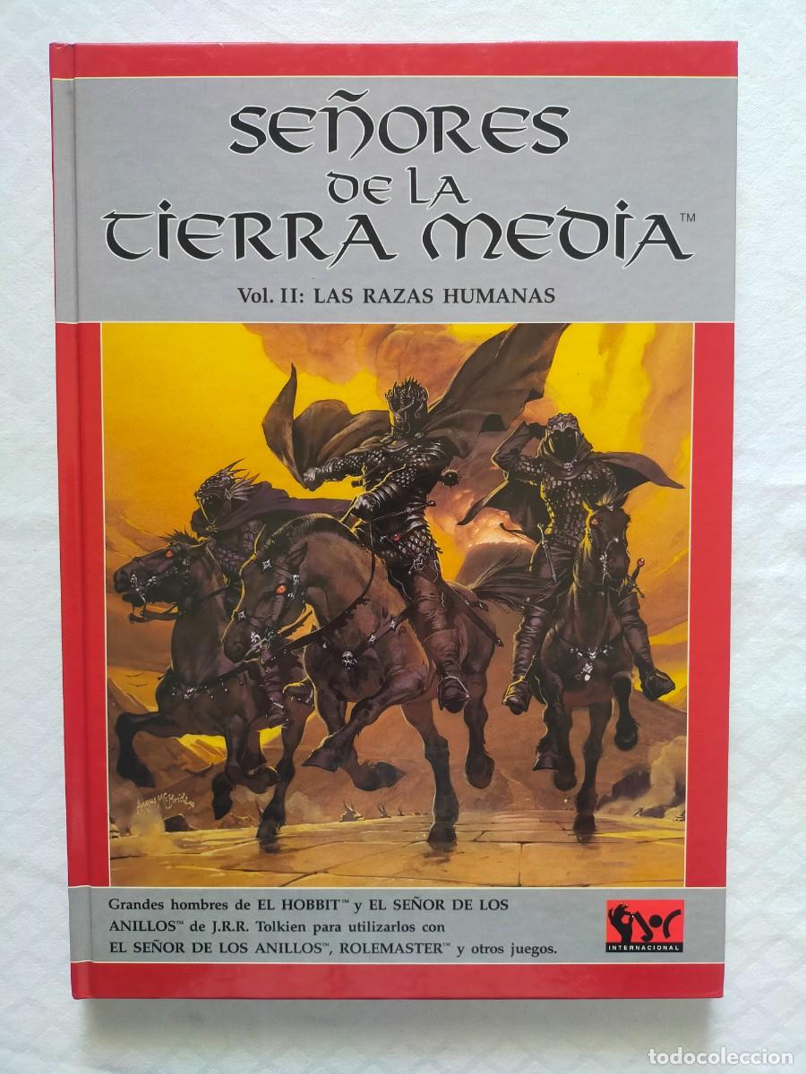 Juegos antiguos: SE&Ntilde;ORES DE LA TIERRA MEDIA. Vol II. Las Razas Humanas. Ref. 326 - JOC Internacional 1994