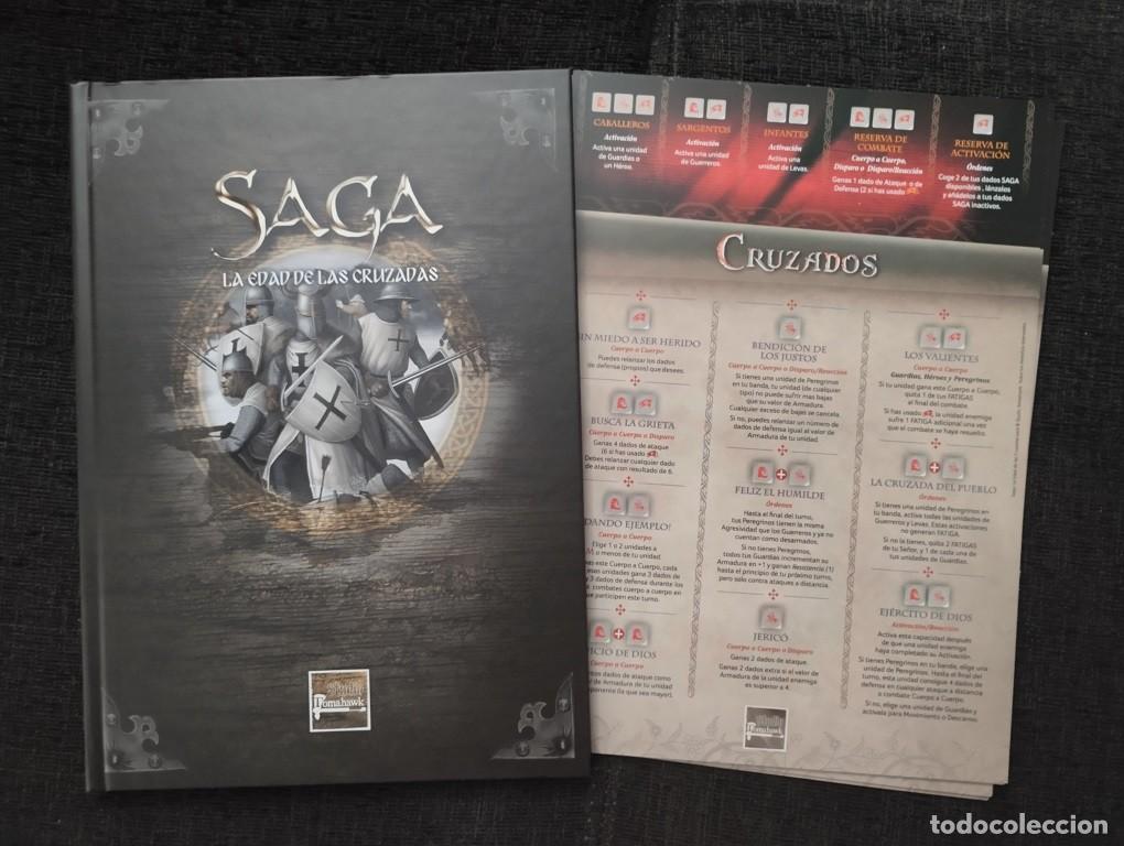 Juegos antiguos: Libro Saga: &rdquo;La Edad de las Cruzadas&rdquo;