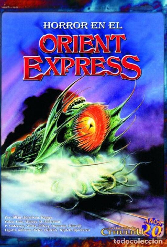 Juegos antiguos: HORROR EN EL ORIENT EXPRESS (LIBRO)