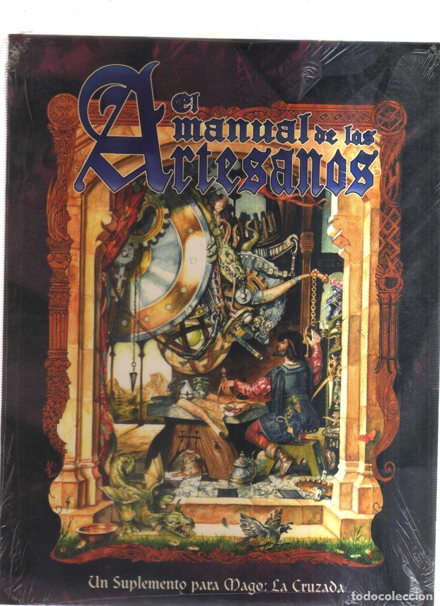 Juegos antiguos: EL MANUAL DE LOS ARTESANOS UN SUPLEMENTO PARA MAGO.LA CRUZADA