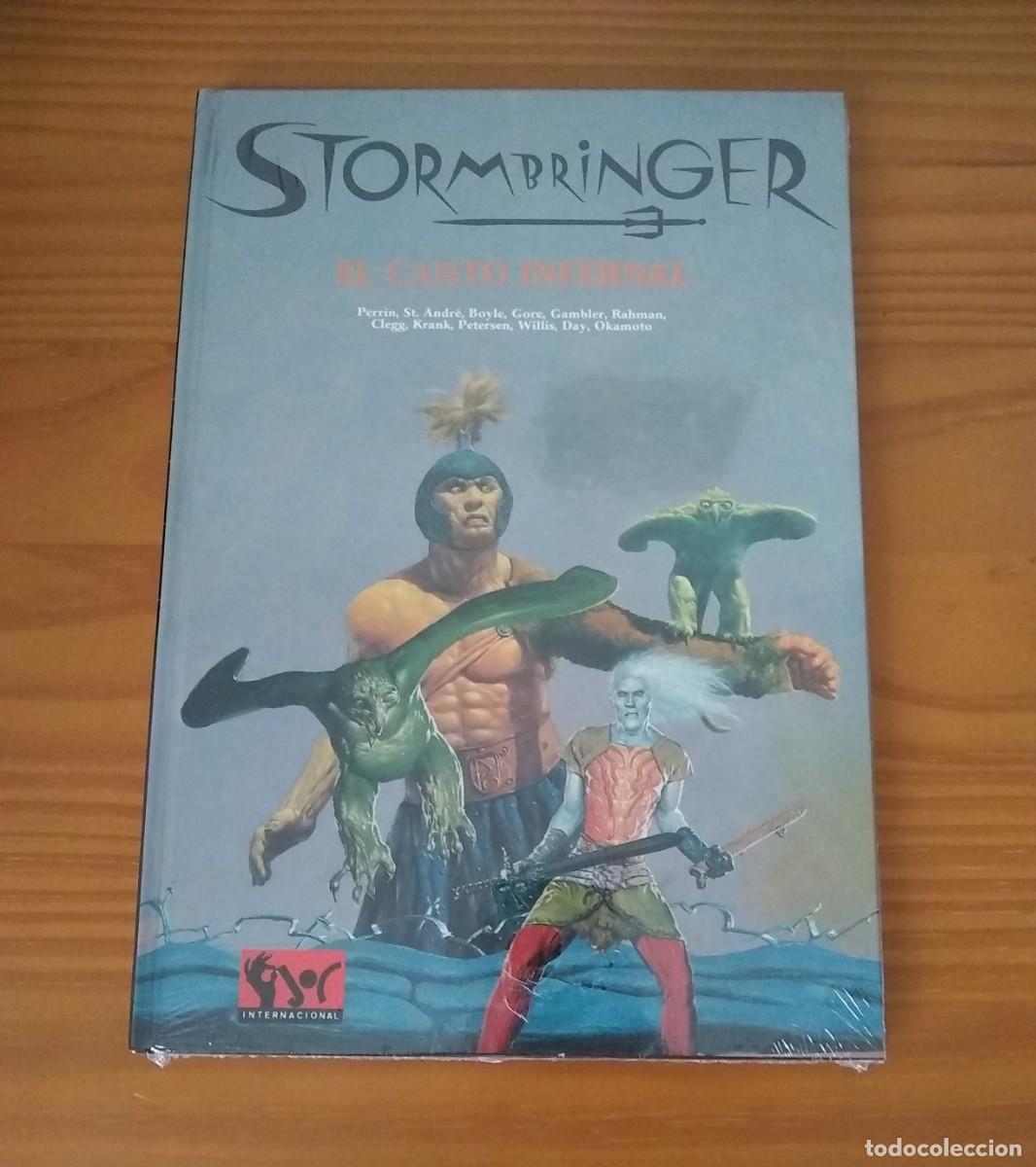 Juegos antiguos: EL CANTO INFERNAL SUPLEMENTO STORMBRINGER JUEGO DE ROL JOC PRECINTADO