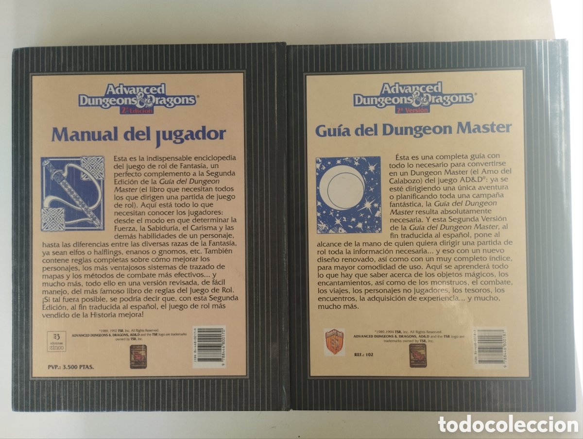 Juegos antiguos: Libros Dungeons & Dragons 2&ordf; edici&oacute;n - Foto 2