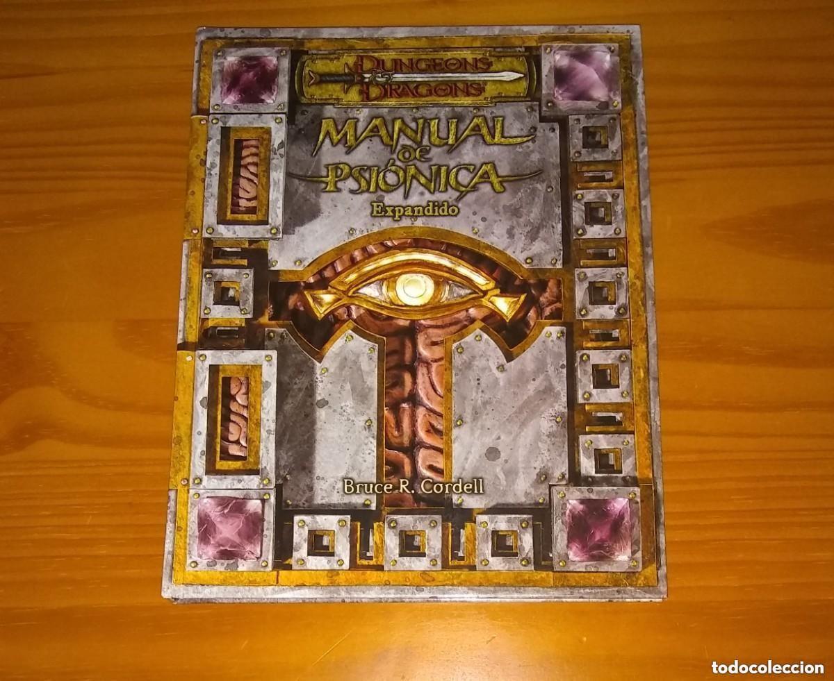 Juegos antiguos: MANUAL DE PSI&Oacute;NICA EXPANDIDO SUPLEMENTO DUNGEONS & AND DRAGONS JUEGO DE ROL DEVIR