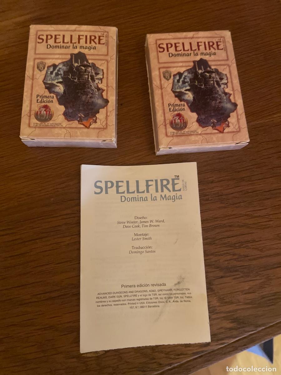 Juegos antiguos: SPELLFIRE 2 cajas de 55 cartas - Foto 3