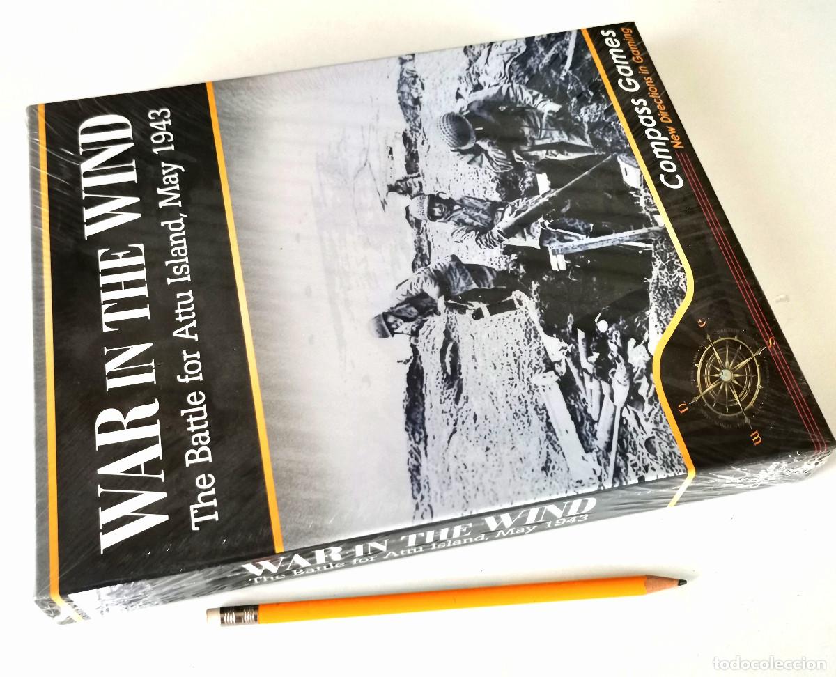 Juegos antiguos: Wargame &bull; The Battle for Attu Island, May 1943 (Compass Games 2014) - NUEVO / PRECINTADO-NIS