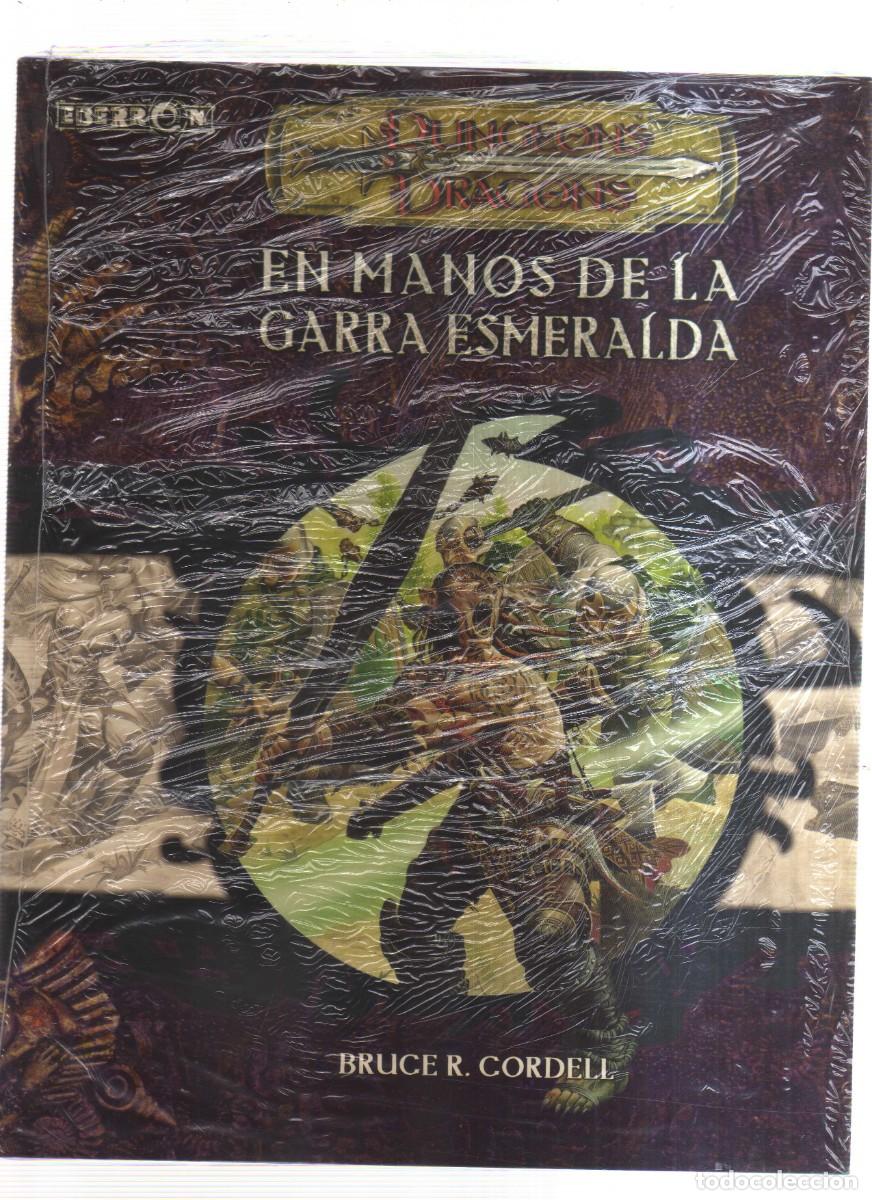 Juegos antiguos: EN MANOS DE LA GARRA ESMERALDA DUNGEONS DRAGONS