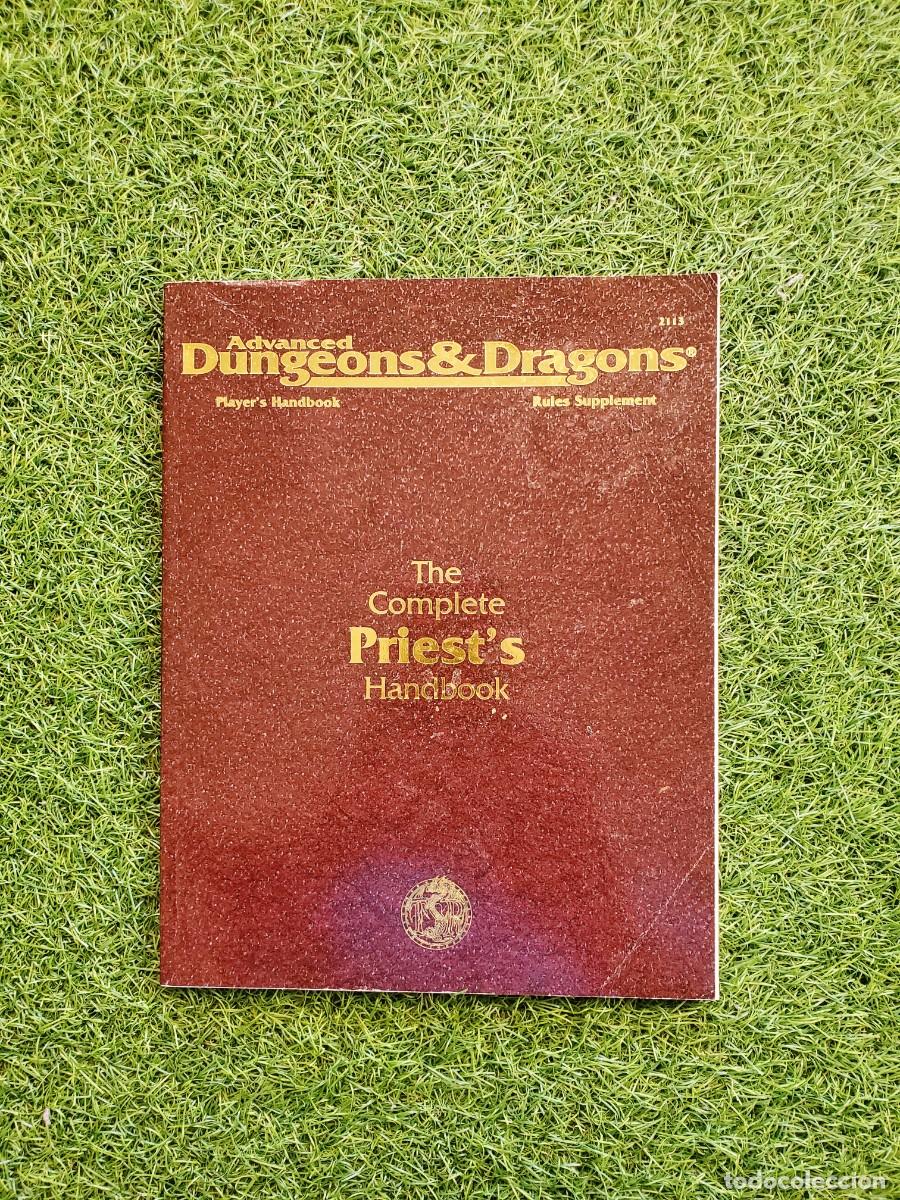Juegos antiguos: AD&D 2nd ED: THE COMPLETE PRIEST&acute;S HANDBOOK - TSR (1990)