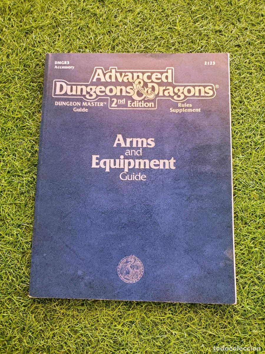 Juegos antiguos: AD&D 2nd ED: ARMS AND EQUIPMENT GUIDE - TSR (1991)