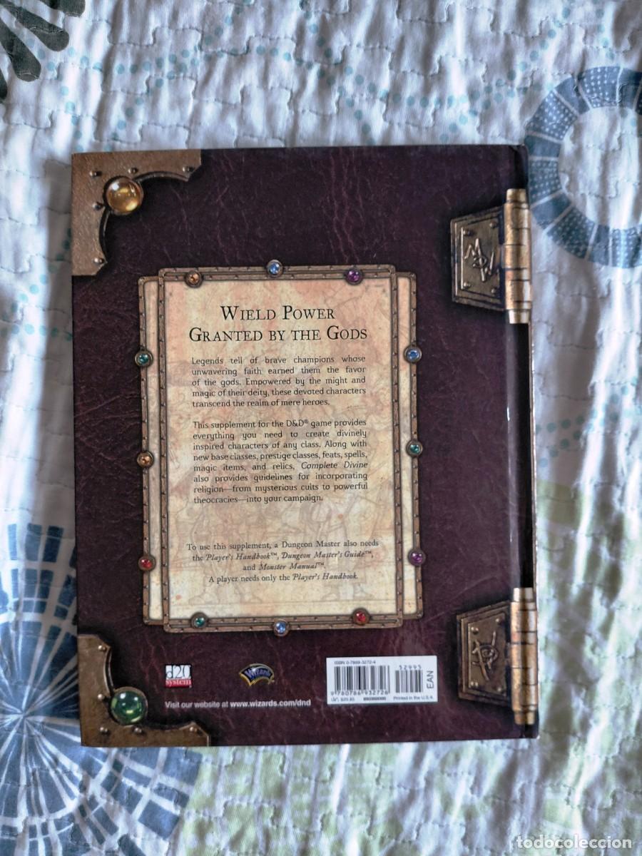 Juegos antiguos: AD&D 3.5 ED: COMPLETE DIVINE - Wizards (2004) - Foto 2