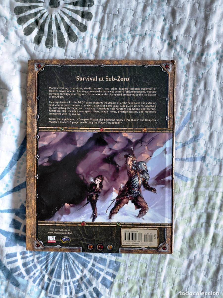 Juegos antiguos: AD&D 3.5 ED: FROST BURN - Wizards (2004) - Foto 2