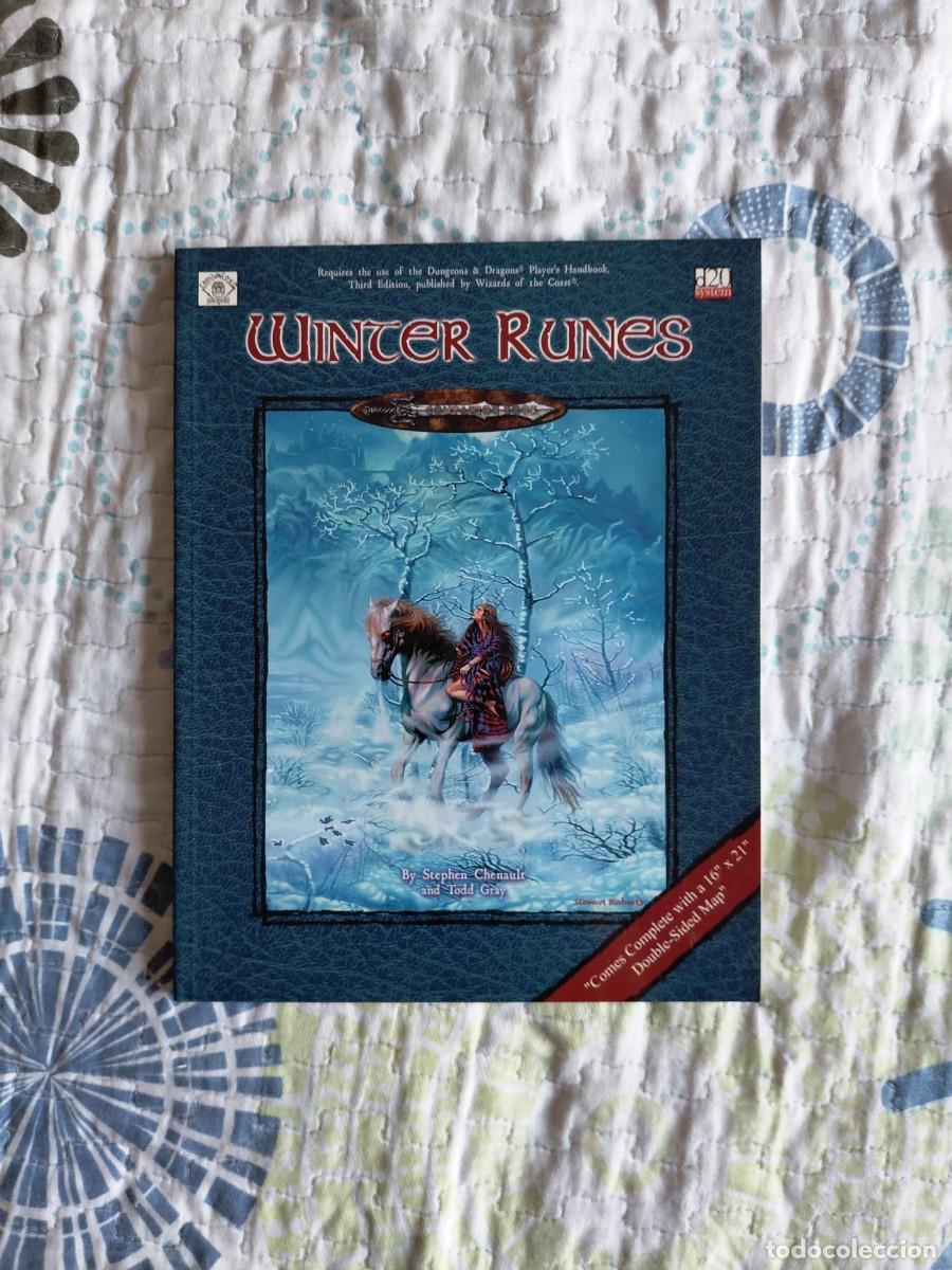 Juegos antiguos: AD&D 3E: WINTER RUNES - TROLL GAMES (2001)