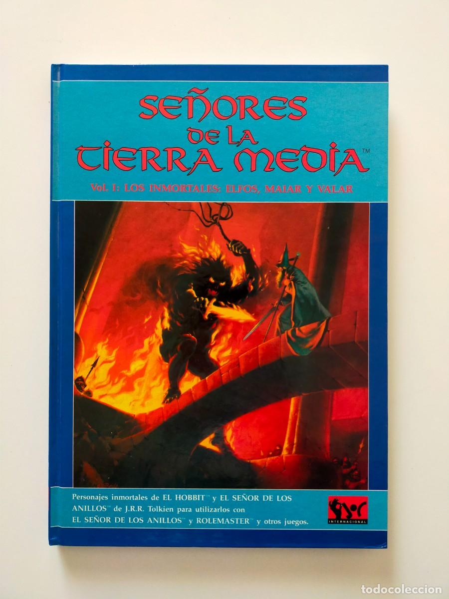 Juegos antiguos: SE&Ntilde;ORES DE LA TIERRA MEDIA. Vol I. Los Inmortales: Elfos, Maiar y Valar. Ref. 325 - JOC 1992