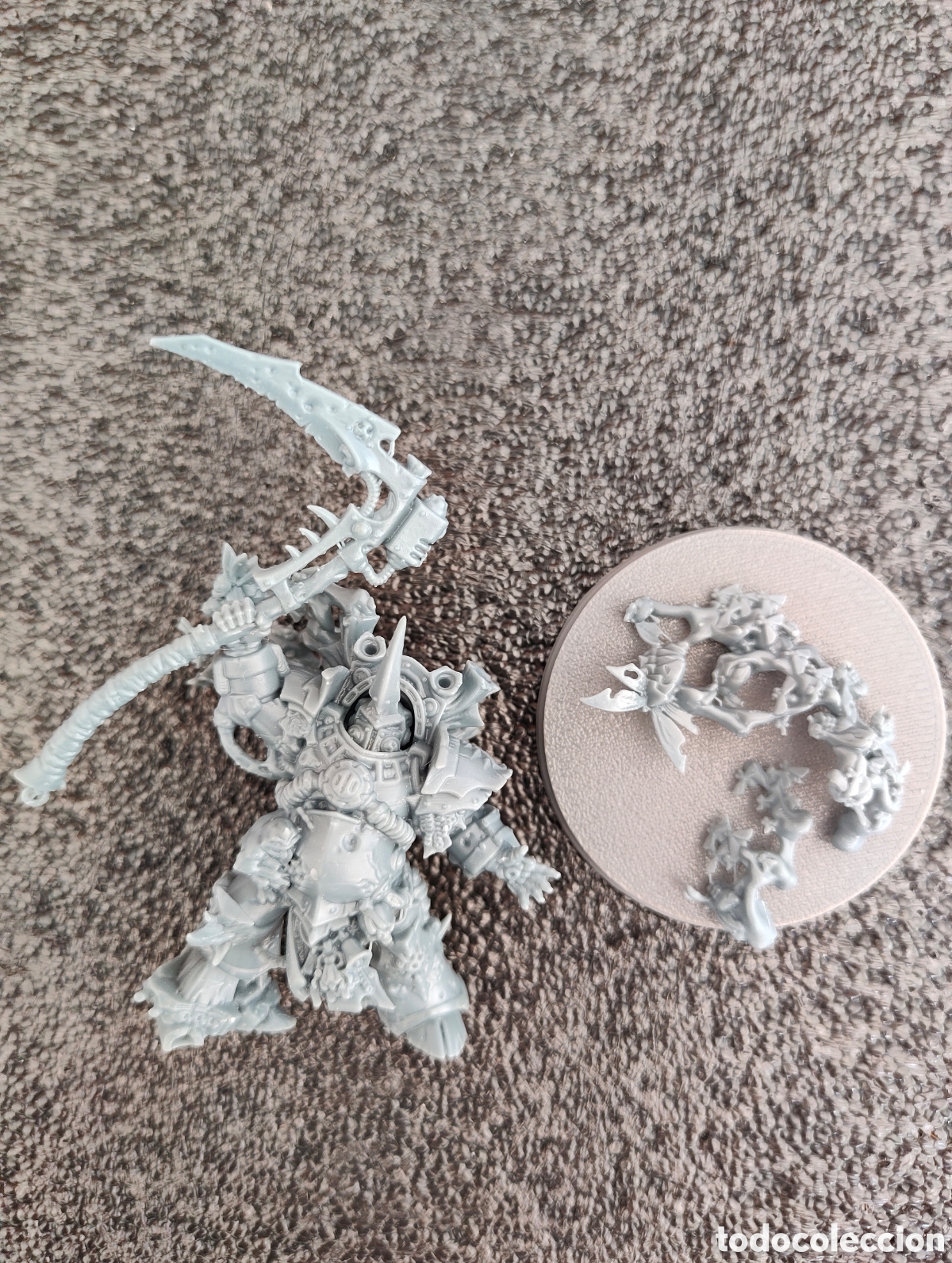 Juegos antiguos: miniatura de resina con base - Foto 3