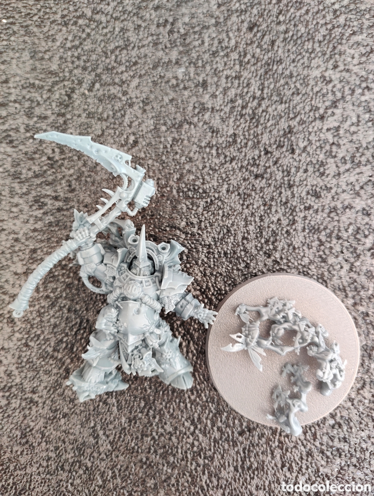Juegos antiguos: miniatura de resina con base - Foto 4