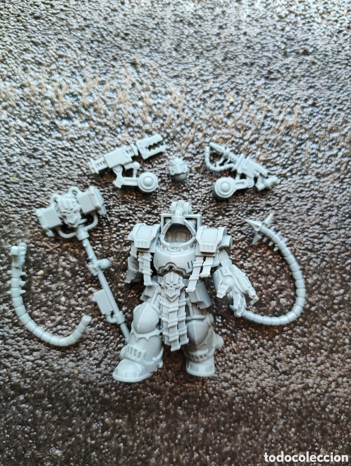 Juegos antiguos: miniatura de resina con base - Foto 2