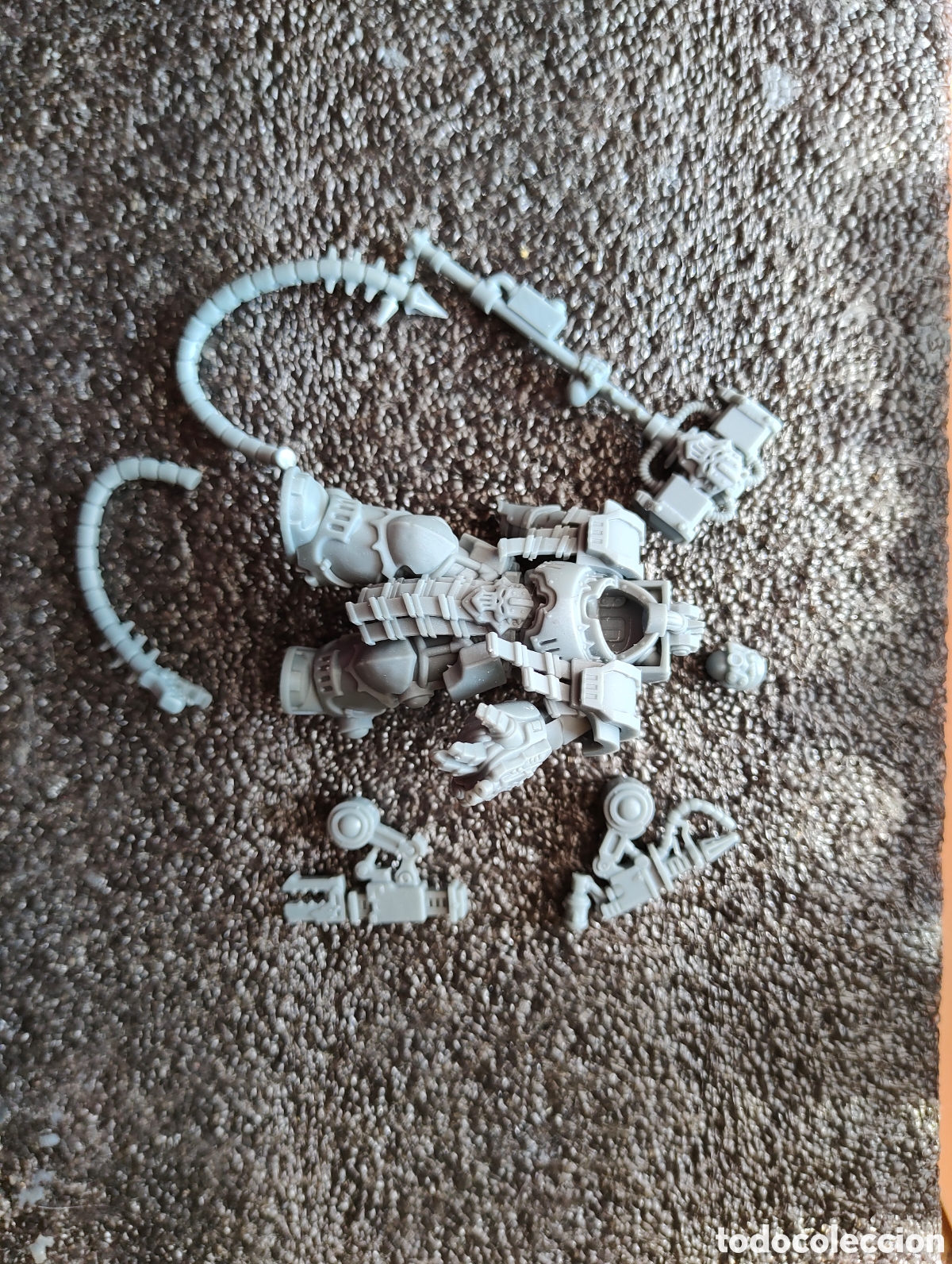Juegos antiguos: miniatura de resina con base - Foto 3