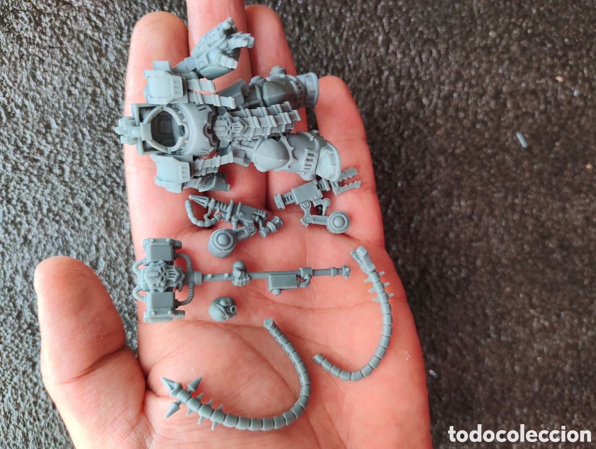 Juegos antiguos: miniatura de resina con base - Foto 4