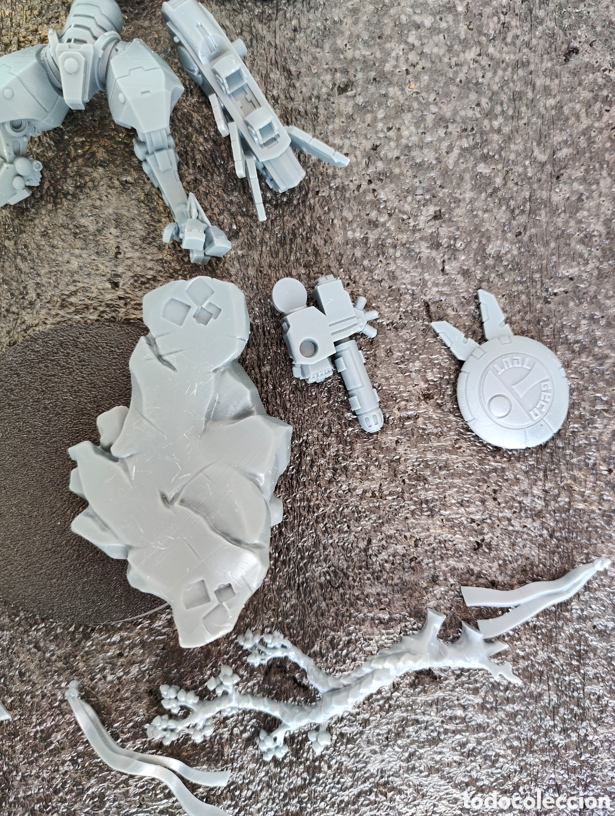 Juegos antiguos: miniatura de resina con base - Foto 4