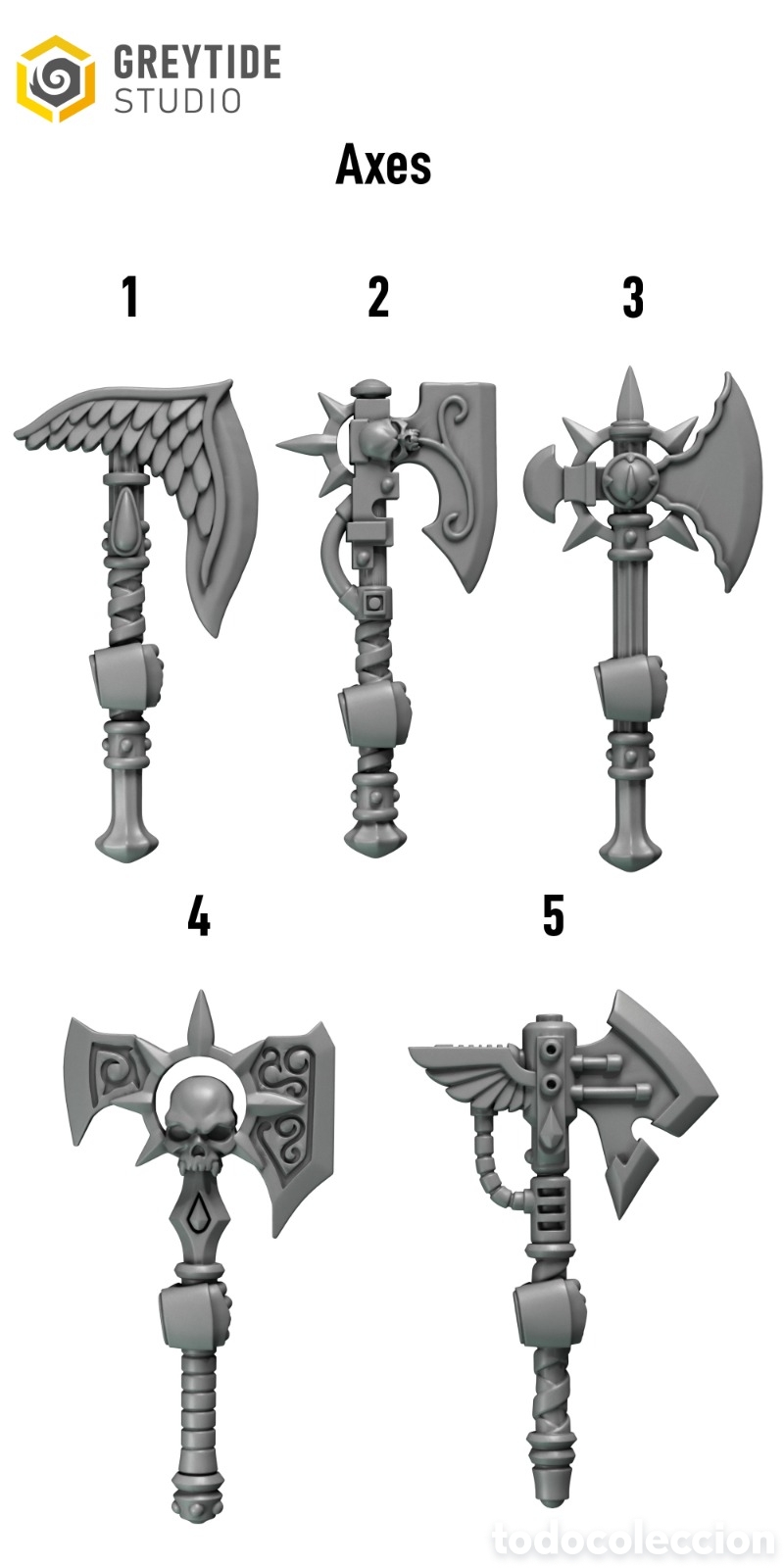 Juegos antiguos: bits de resina WH 40k - Foto 3