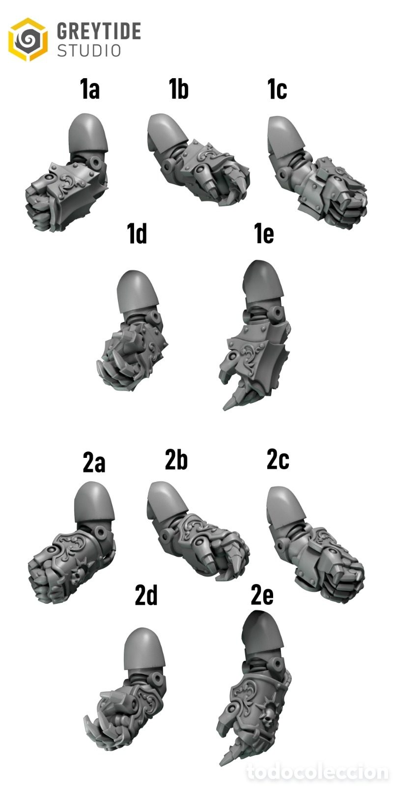 Juegos antiguos: bits de resina WH 40k - Foto 7