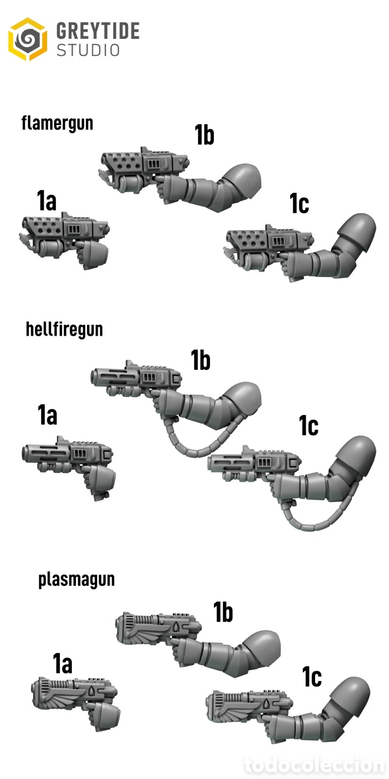 Juegos antiguos: bits de resina WH 40k - Foto 8