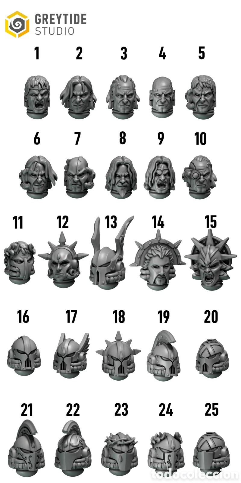 Juegos antiguos: bits de resina WH 40k - Foto 9
