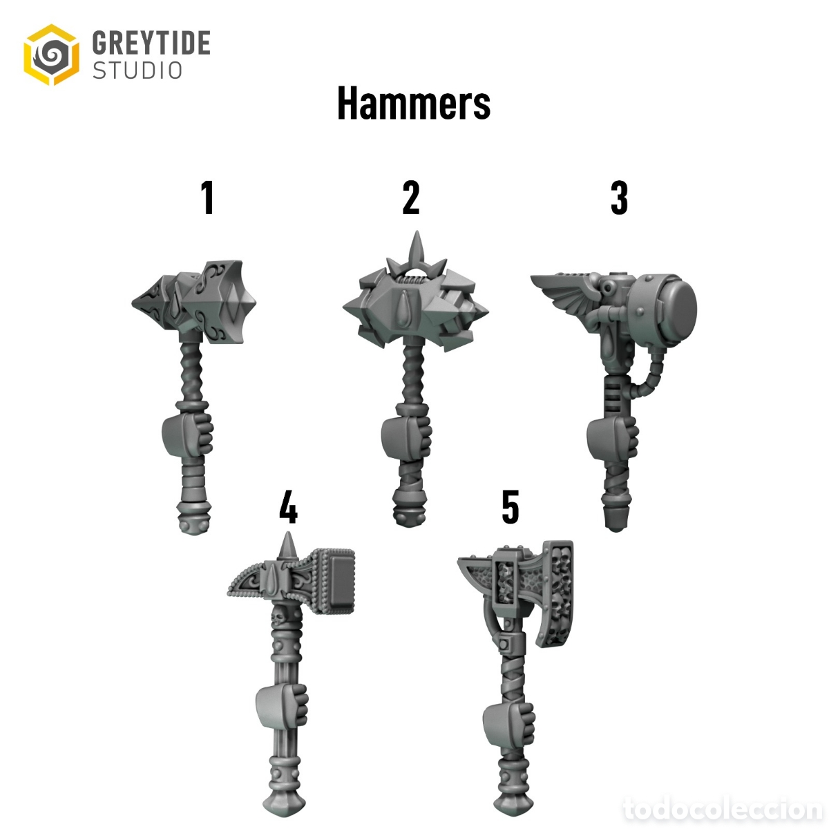 Juegos antiguos: bits de resina WH 40k - Foto 11