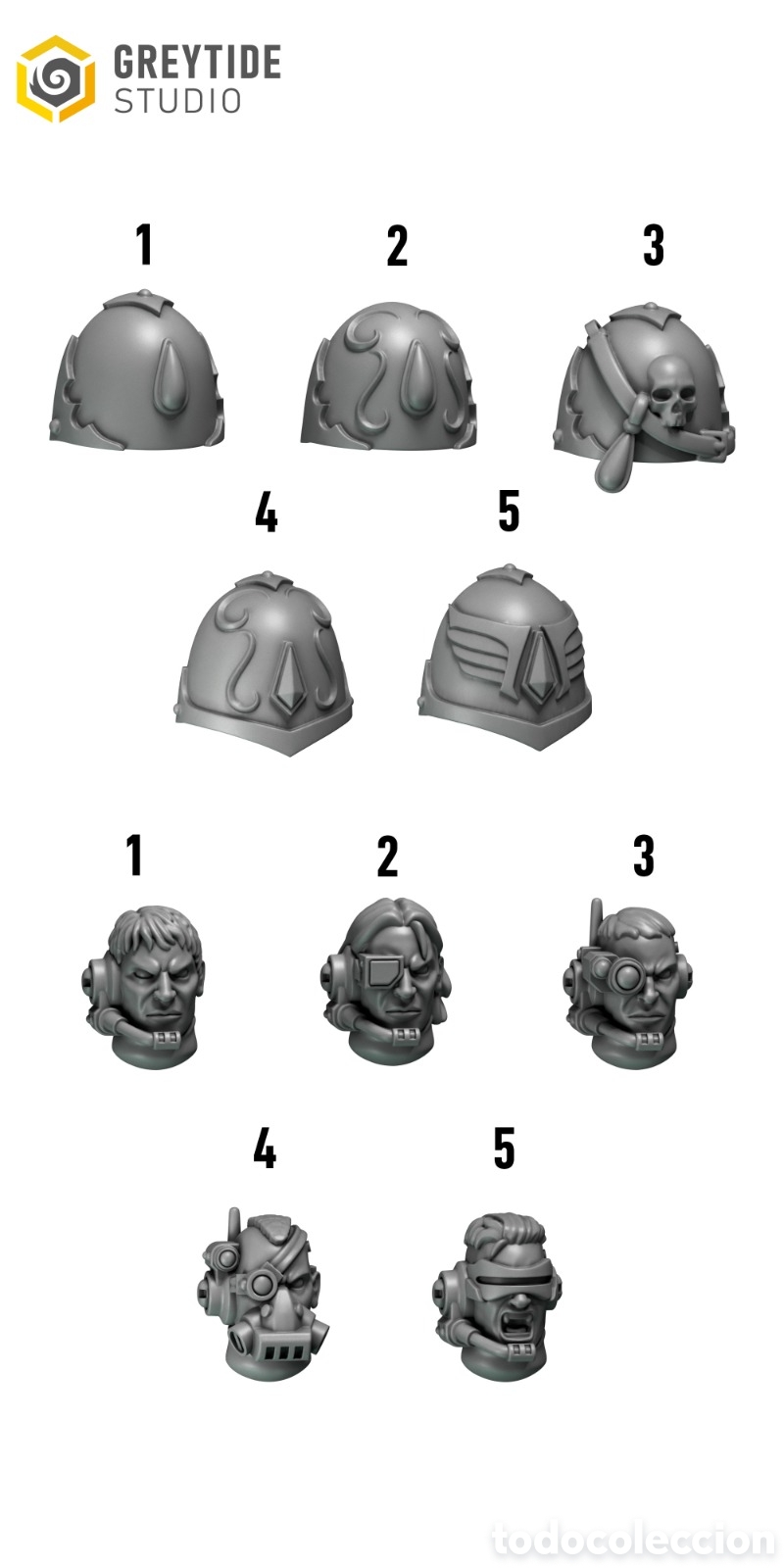 Juegos antiguos: bits de resina WH 40k - Foto 14