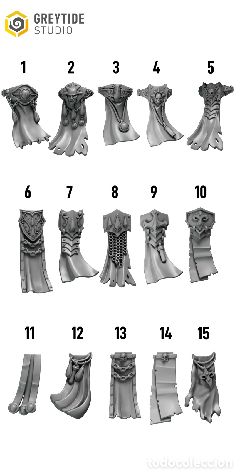 Juegos antiguos: bits de resina WH 40k - Foto 15