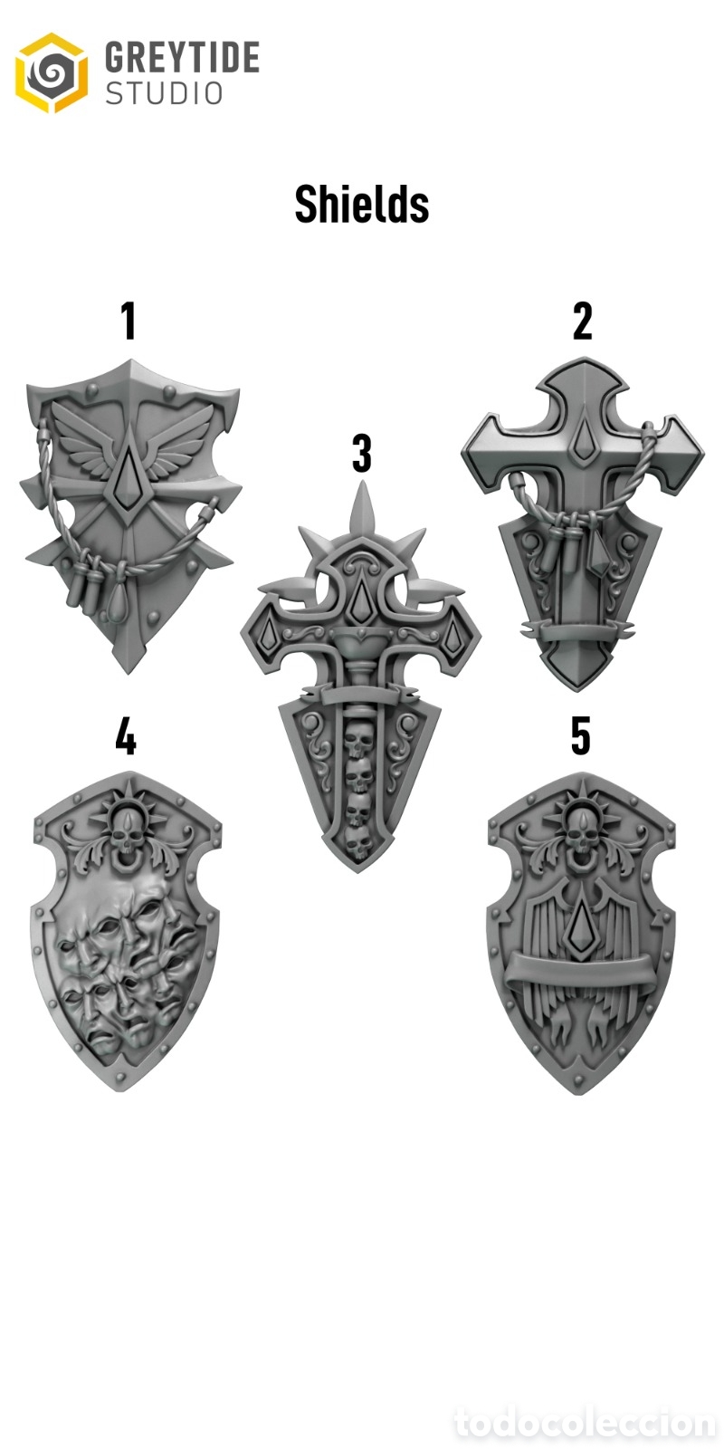 Juegos antiguos: bits de resina WH 40k - Foto 16