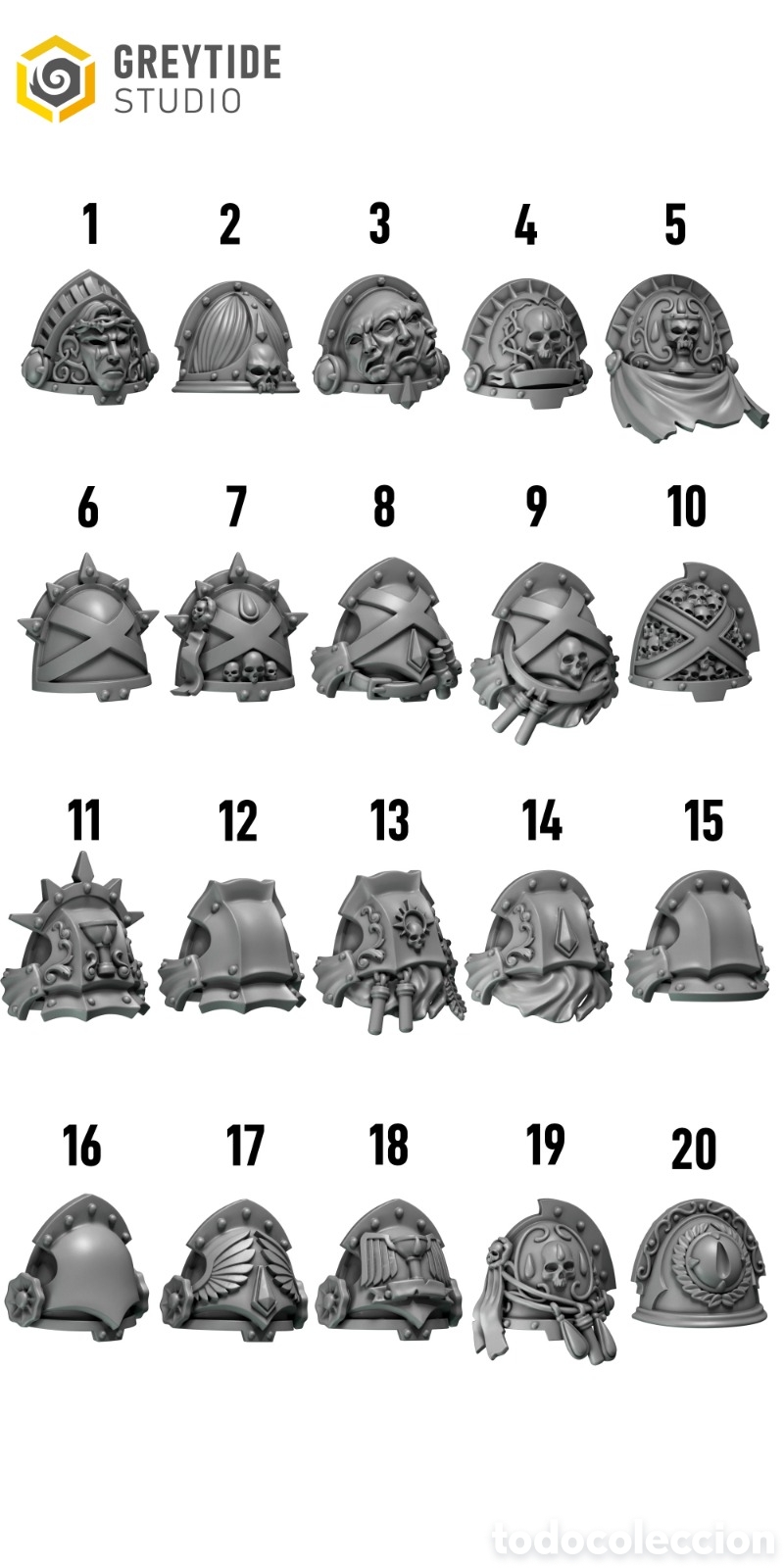 Juegos antiguos: bits de resina WH 40k - Foto 17
