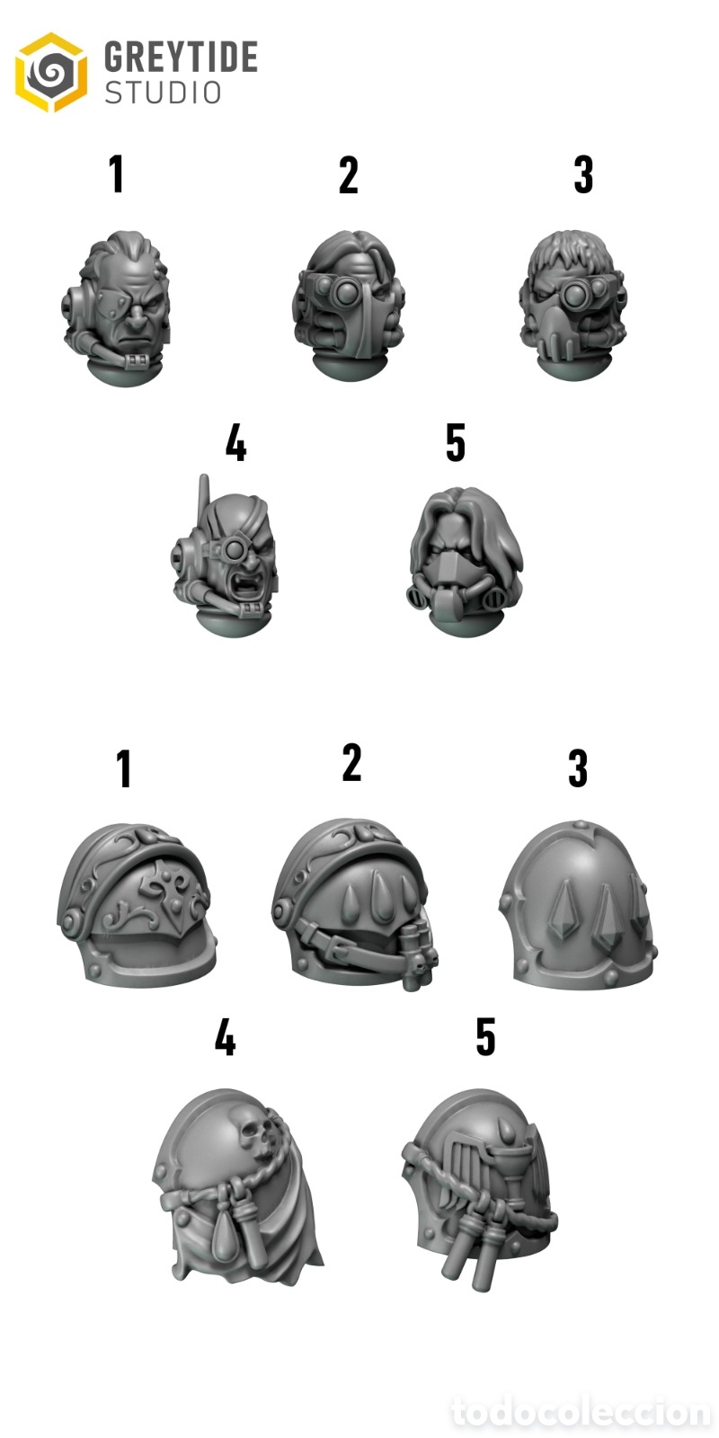 Juegos antiguos: bits de resina WH 40k - Foto 20