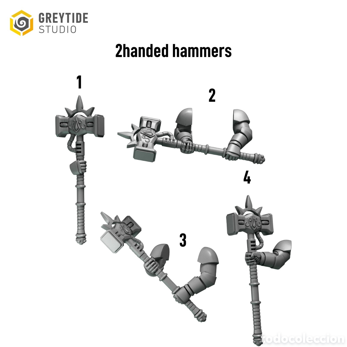 Juegos antiguos: bits de resina WH 40k - Foto 24