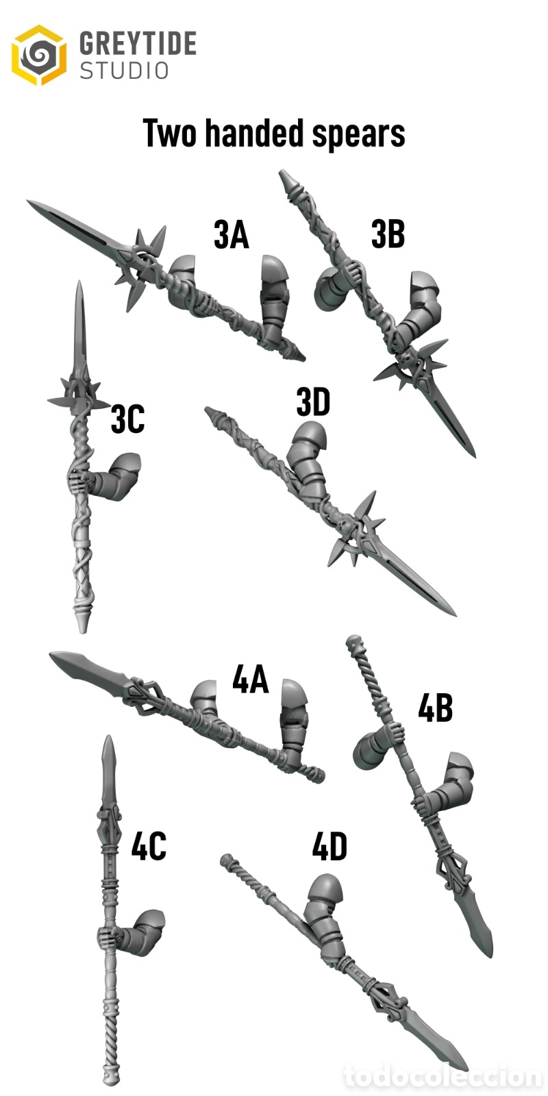 Juegos antiguos: bits de resina WH 40k - Foto 25