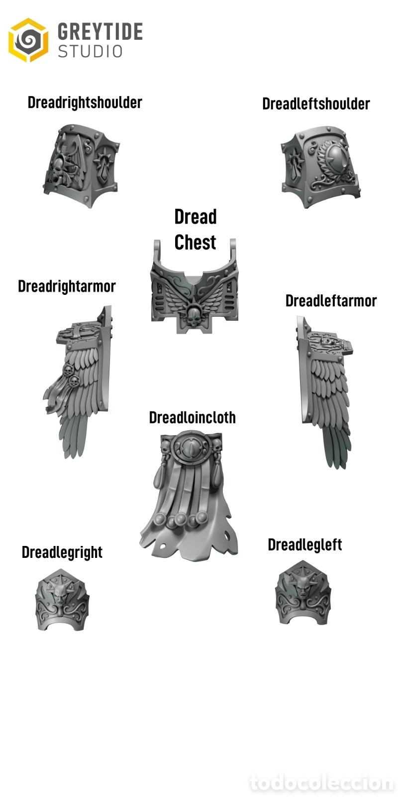 Juegos antiguos: bits de resina WH 40k - Foto 28